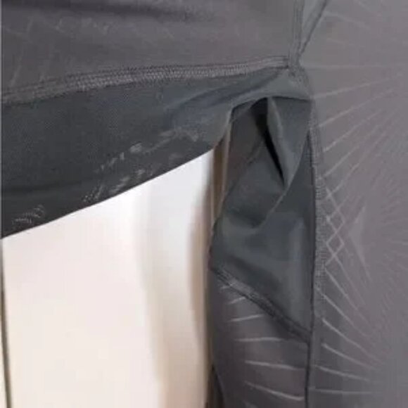 Nike Pro Hyperwarm Black Patterned Half-Zip Pullover Size XL - Picture 7 of 7